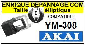 AKAI YM308 YM-308 <br> Pointe Diamant Elliptique <br><small>se 2014-10</small>