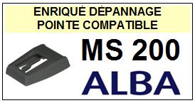 ALBA-MS200  MS-200-POINTES-DE-LECTURE-DIAMANTS-SAPHIRS-COMPATIBLES