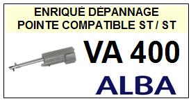 ALBA platine  VA400    Pointe de lecture Compatible saphir rversible (stro/stro )