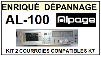 ALPAGE-AL100 AL-100-COURROIES-ET-KITS-COURROIES-COMPATIBLES