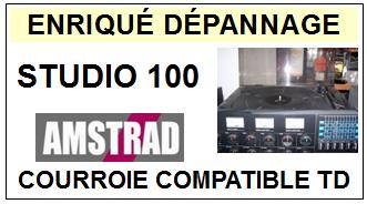 AMSTRAD-STUDIO 100-COURROIES-ET-KITS-COURROIES-COMPATIBLES