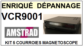 AMSTRAD-VCR9001-COURROIES-COMPATIBLES