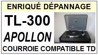 APOLLON-TL300 TL-300-COURROIES-ET-KITS-COURROIES-COMPATIBLES