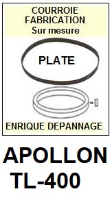 APOLLON-TL400 TL-400-COURROIES-COMPATIBLES