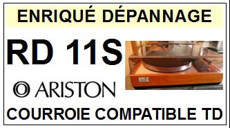 ARISTON-RD11S-COURROIES-COMPATIBLES