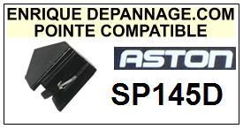 ASTON SP145D <br>Pointe diamant sphrique pour tourne-disques (stylus)<SMALL> 2015-11</SMALL>