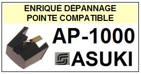 ASUKI-AP1000  AP-1000-POINTES-DE-LECTURE-DIAMANTS-SAPHIRS-COMPATIBLES