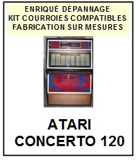 ATARI-CONCERTO 120-COURROIES-ET-KITS-COURROIES-COMPATIBLES