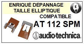 AUDIO TECHNICA AT112SPM AT-112 SPM Pointe Diamant Elliptique <small>13-08</small>