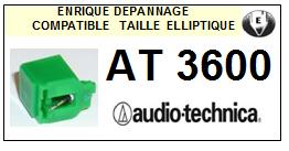 AUDIO TECHNICA-AT3600-POINTES-DE-LECTURE-DIAMANTS-SAPHIRS-COMPATIBLES