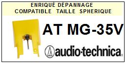 AUDIO TECHNICA-ATMG35V AT MG-35V-POINTES-DE-LECTURE-DIAMANTS-SAPHIRS-COMPATIBLES