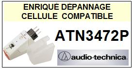 AUDIO TECHNICA ATN3472P ATN-3472P  T4P Cellule avec diamant Sphrique <small>13-10</small>