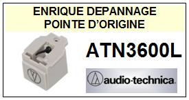 AUDIO TECHNICA-ATN3600L ATN-3600L-POINTES-DE-LECTURE-DIAMANTS-SAPHIRS-COMPATIBLES