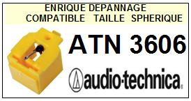 AUDIO TECHNICA<br> ATN3606  Pointe Diamant sphrique <BR><small>se 2014-11</small>