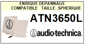 AUDIO TECHNICA-ATN3650L-POINTES-DE-LECTURE-DIAMANTS-SAPHIRS-COMPATIBLES