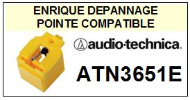 AUDIO TECHNICA-ATN3651E-POINTES-DE-LECTURE-DIAMANTS-SAPHIRS-COMPATIBLES