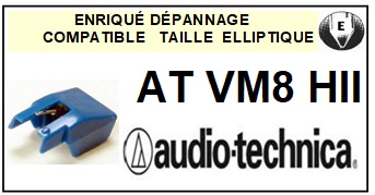 AUDIO TECHNICA-ATVM8HII-POINTES-DE-LECTURE-DIAMANTS-SAPHIRS-COMPATIBLES