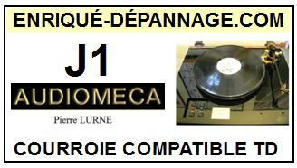 AUDIOMECA-J1 PIERRE LURNE-COURROIES-ET-KITS-COURROIES-COMPATIBLES