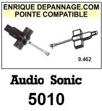 AUDIOSONIC 5010  <br>Pointe sphrique pour tourne-disques (<B>sphrical stylus</b>)<SMALL> 2016-05</SMALL>