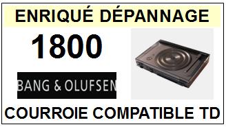 BANG OLUFSEN-1800-COURROIES-COMPATIBLES