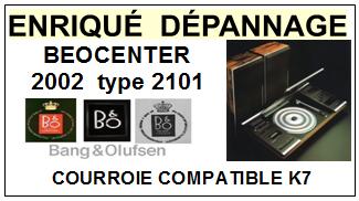 BANG OLUFSEN-BEOCENTER 2002 TYPE 2101-COURROIES-ET-KITS-COURROIES-COMPATIBLES