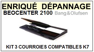 BANG OLUFSEN-BEOCENTER 2100-COURROIES-ET-KITS-COURROIES-COMPATIBLES