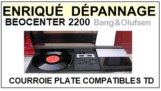 BANG OLUFSEN-BEOCENTER 2200-COURROIES-COMPATIBLES