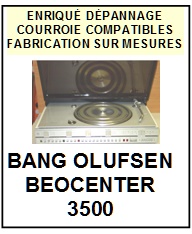 BANG OLUFSEN-BEOCENTER 3500-COURROIES-COMPATIBLES