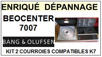 BANG OLUFSEN-BEOCENTER 7007-COURROIES-COMPATIBLES