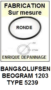 BANG OLUFSEN-BEOGRAM 1203 TYPE 5239-COURROIES-COMPATIBLES