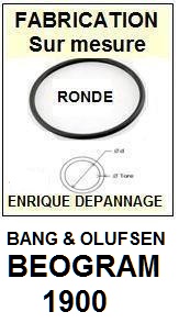 BANG OLUFSEN-BEOGRAM 1900-COURROIES-ET-KITS-COURROIES-COMPATIBLES