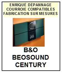 BANG OLUFSEN-BEOSOUND CENTURY TYPE 2651 (OUVERTURE TR-COURROIES-ET-KITS-COURROIES-COMPATIBLES