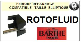 BARTHE-ROTOFLUID MONTAGE3-POINTES-DE-LECTURE-DIAMANTS-SAPHIRS-COMPATIBLES