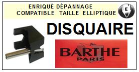 BARTHE Platine DISQUAIRE  Pointe diamant elliptique <BR><small>se 2014-01</small>