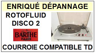 BARTHE-ROTOFLUID DISCO 2-COURROIES-ET-KITS-COURROIES-COMPATIBLES