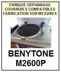 BENYTONE-M2600P-COURROIES-COMPATIBLES