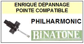 BINATONE-PHILHARMONIC-POINTES-DE-LECTURE-DIAMANTS-SAPHIRS-COMPATIBLES