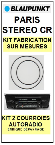 BLAUPUNKT-PARIS STEREO CR-COURROIES-COMPATIBLES