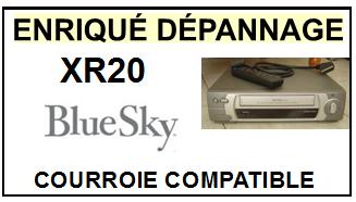 BLUESKY-xr20-COURROIES-COMPATIBLES