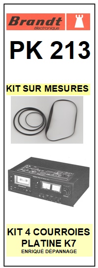 BRANDT-PK213-COURROIES-ET-KITS-COURROIES-COMPATIBLES