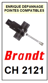 BRANDT-CH2121-POINTES-DE-LECTURE-DIAMANTS-SAPHIRS-COMPATIBLES