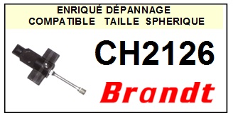 BRANDT-CH2126-POINTES-DE-LECTURE-DIAMANTS-SAPHIRS-COMPATIBLES