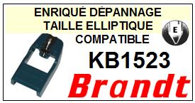 BRANDT Platine  KB1523    Pointe de lecture compatible diamant elliptique