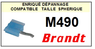 BRANDT-M490-POINTES-DE-LECTURE-DIAMANTS-SAPHIRS-COMPATIBLES