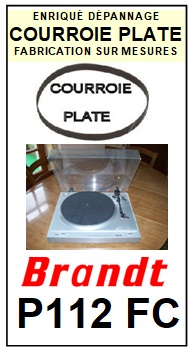 BRANDT-P112FC-COURROIES-COMPATIBLES