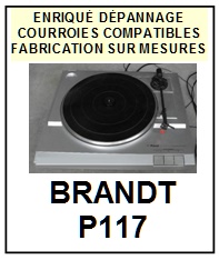 BRANDT-P117-COURROIES-COMPATIBLES