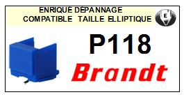 BRANDT<br> P118  Pointe diamant elliptique <BR><small>se 2015-03</small>