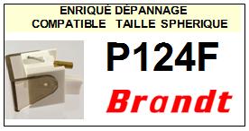 BRANDT<br> P124F  Pointe sphrique pour tourne-disques<BR><small>sc 2015-02</small>