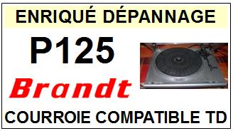 BRANDT-P125-COURROIES-ET-KITS-COURROIES-COMPATIBLES