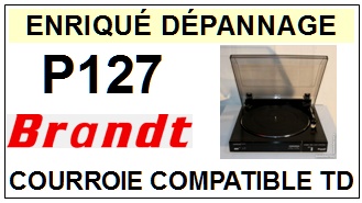 BRANDT-P127-COURROIES-ET-KITS-COURROIES-COMPATIBLES